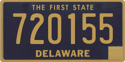 DE license plate 720155