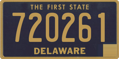 DE license plate 720261