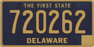 DE license plate 720262