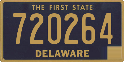 DE license plate 720264