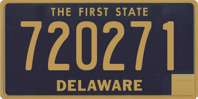 DE license plate 720271
