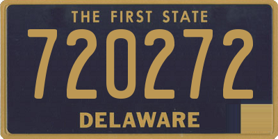 DE license plate 720272