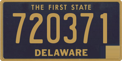 DE license plate 720371