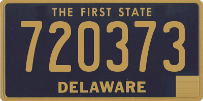 DE license plate 720373