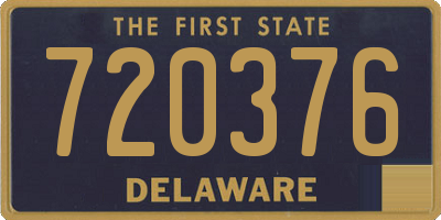 DE license plate 720376