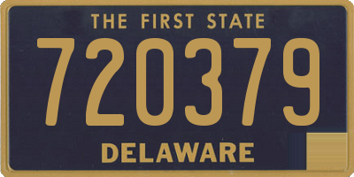 DE license plate 720379