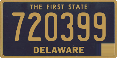 DE license plate 720399