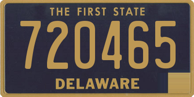 DE license plate 720465