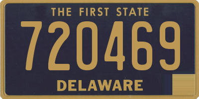 DE license plate 720469