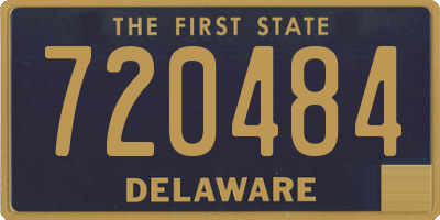 DE license plate 720484