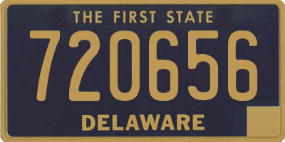 DE license plate 720656