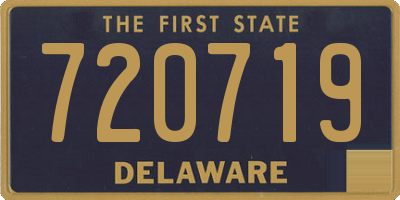 DE license plate 720719