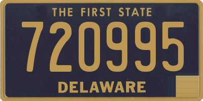 DE license plate 720995