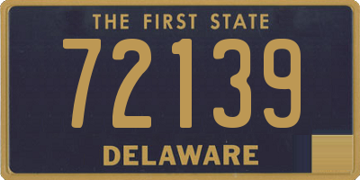 DE license plate 72139