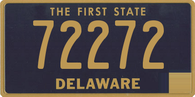 DE license plate 72272