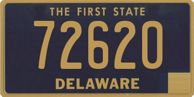 DE license plate 72620