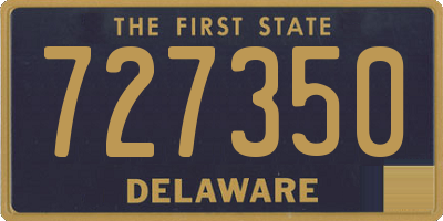 DE license plate 727350