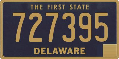 DE license plate 727395