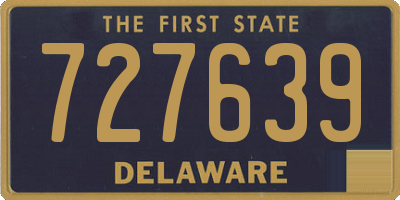 DE license plate 727639