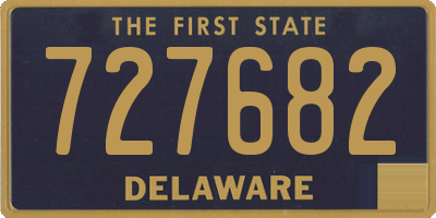 DE license plate 727682