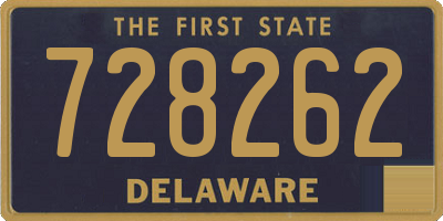 DE license plate 728262