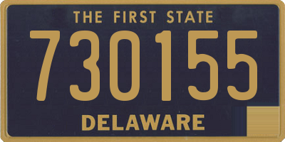 DE license plate 730155