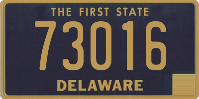 DE license plate 73016