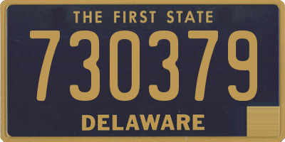 DE license plate 730379