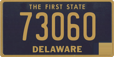 DE license plate 73060