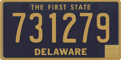 DE license plate 731279