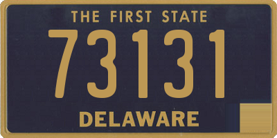 DE license plate 73131