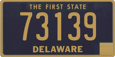 DE license plate 73139