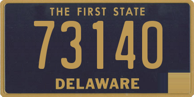 DE license plate 73140