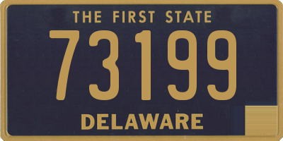 DE license plate 73199