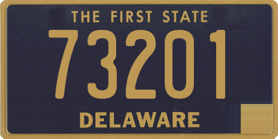 DE license plate 73201