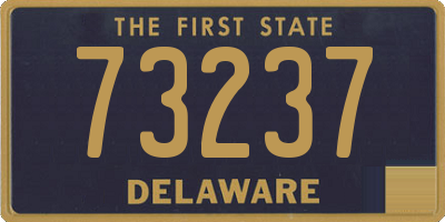 DE license plate 73237
