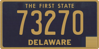 DE license plate 73270