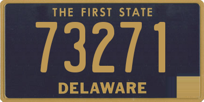 DE license plate 73271