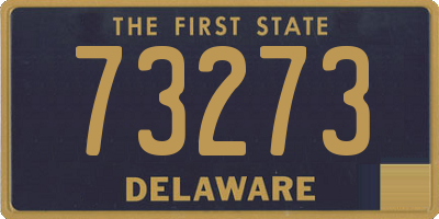 DE license plate 73273