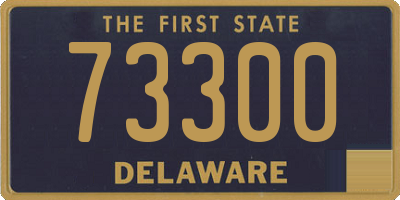 DE license plate 73300