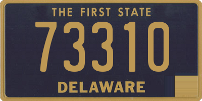 DE license plate 73310