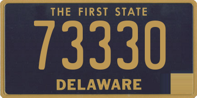 DE license plate 73330