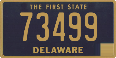 DE license plate 73499