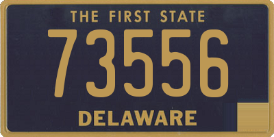 DE license plate 73556