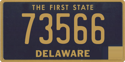 DE license plate 73566