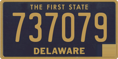 DE license plate 737079