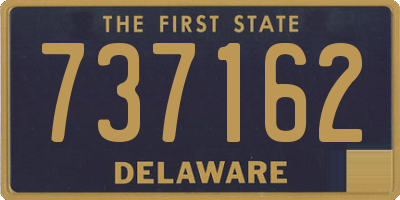 DE license plate 737162