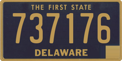 DE license plate 737176