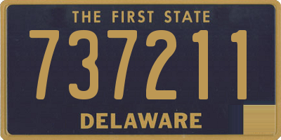 DE license plate 737211