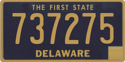 DE license plate 737275